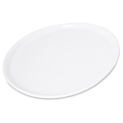 Carlisle 5300102 9 Inch Diameter Salad Plate Narrow Rim Break Resistant Melamine White