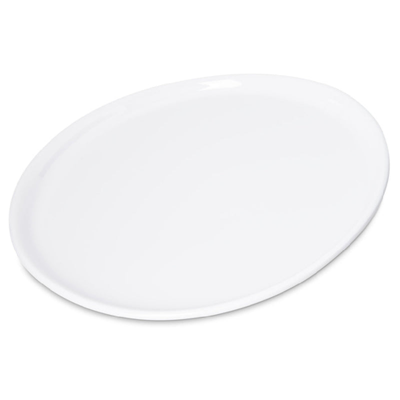 Carlisle 5300102 9 Inch Diameter Salad Plate Narrow Rim Break Resistant Melamine White