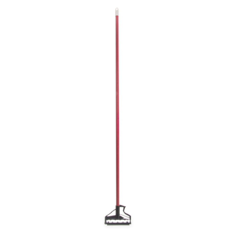 Carlisle 4166405 60 Inch Quik-Release Mop Handle Fiberglass Red