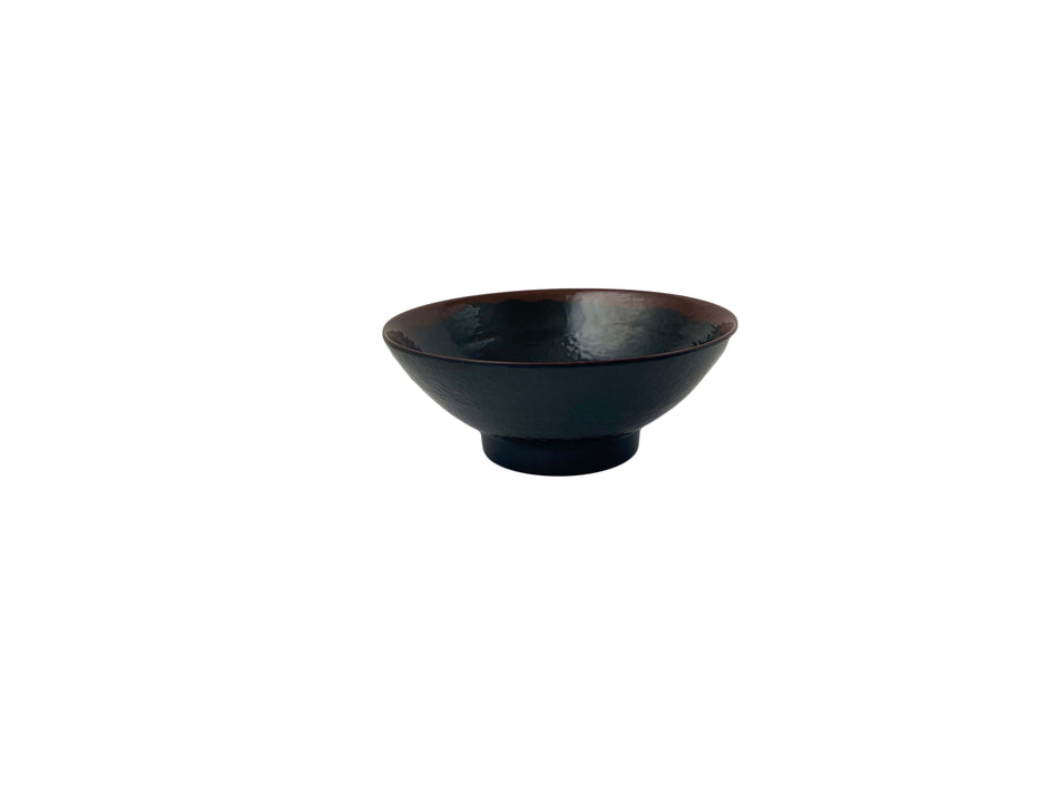 12 Pack 24 oz, 6-3/4" Diameter x 2-5/8" Height, Soup Bowl, Tenmoku Dinnerware, Melamine, BPA Free, Dishwasher Safe, Break-Resistant, Shatter-Resistant, No Microwave, No Oven, NSF