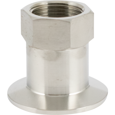 Stainless Tri-Clamp | 1.5" T.C. x 3/4" Female BSPP