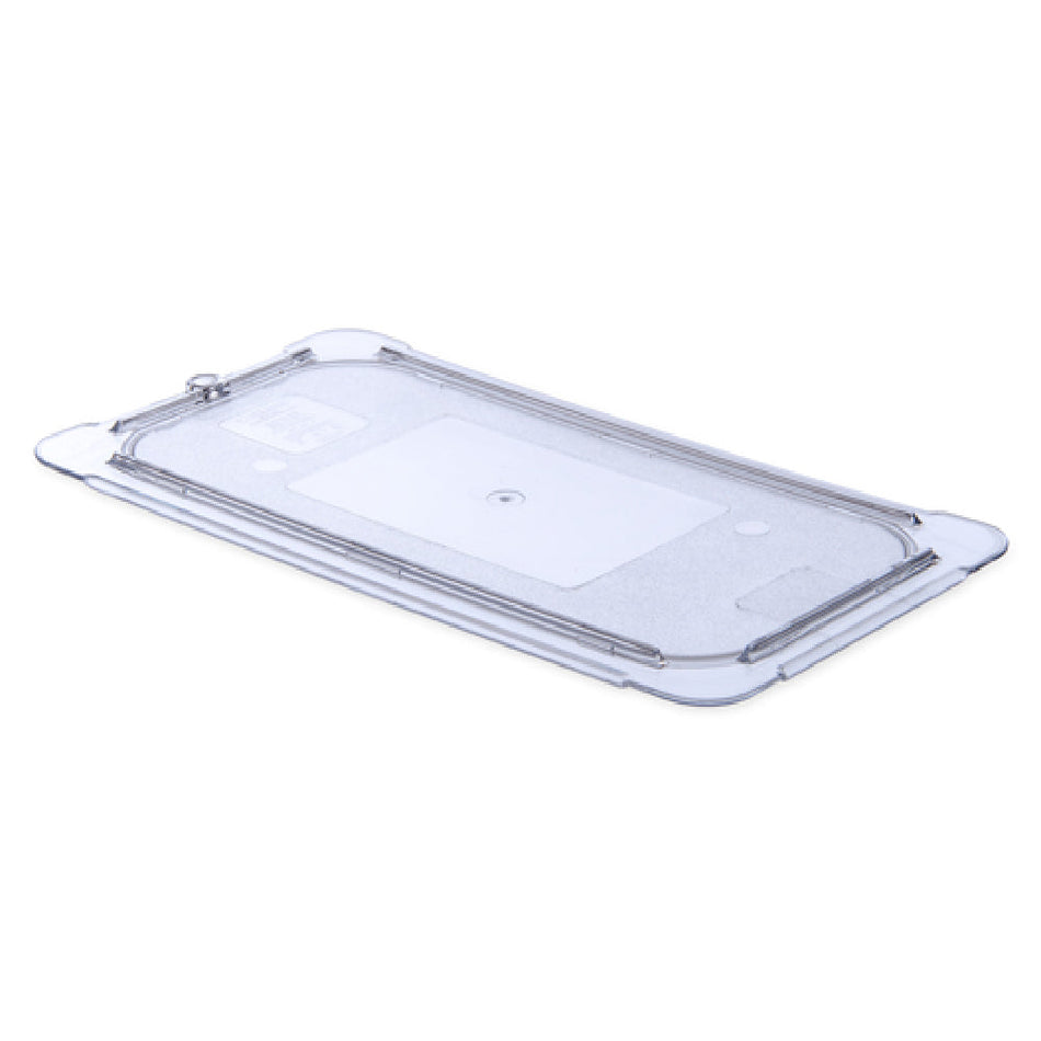 Carlisle 10276U07 12 Inch Clear Universal Lid for 1/3 size Food Pan