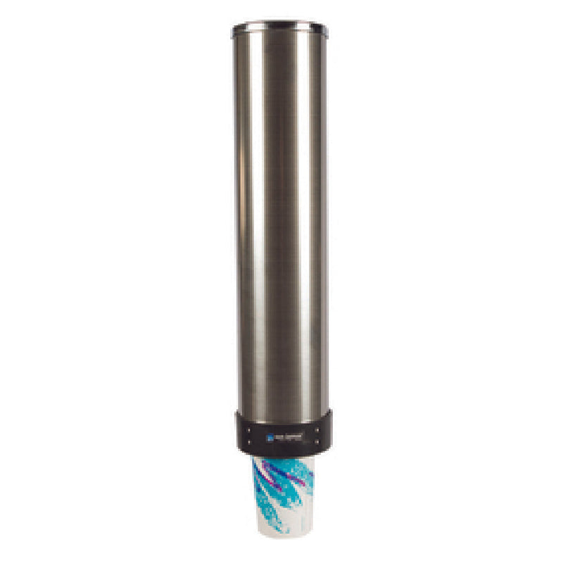 Carlisle C3500P 23 Inch Cup Dispenser Pull-type Top Loading Stainless Steel