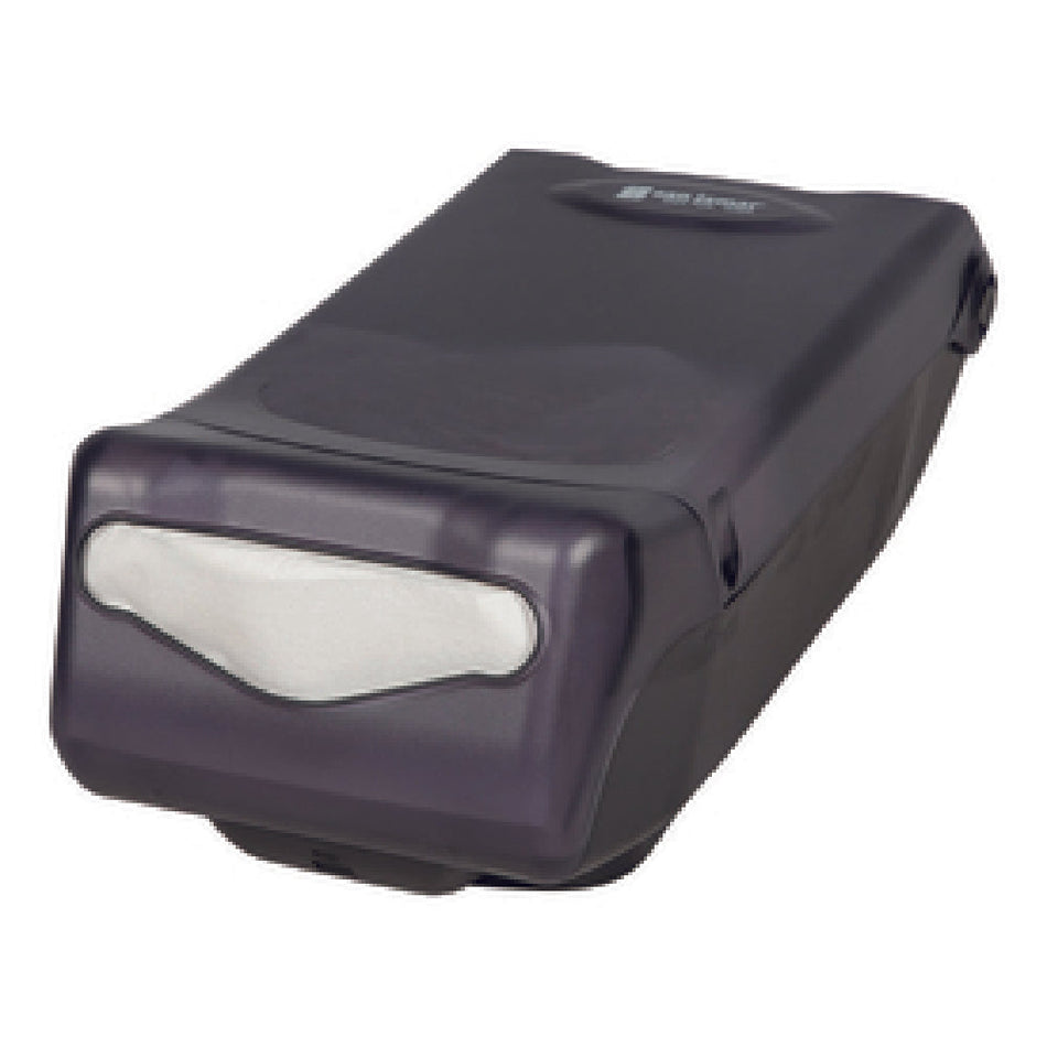 Carlisle H5000TBK 8 Inch Countertop Napkin Dispenser Plastic Black Pearl