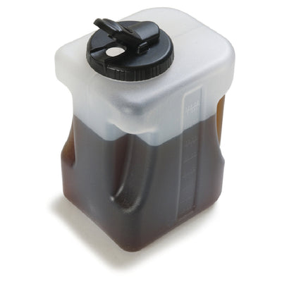 Carlisle 640000 1 Gallon Mixing Container Pitcher Plastic Dishwasher Safe Clear w/ Black Lid