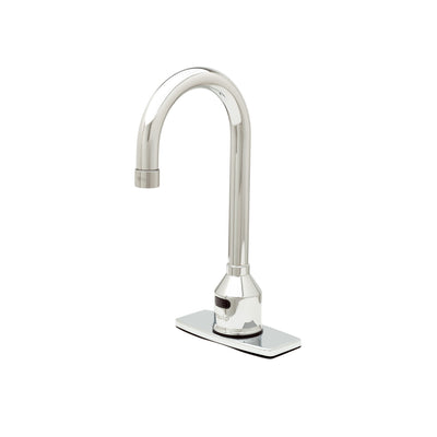 T&S Brass 5EF-1D-DG-4DP Equip Sensor Faucet - 4" Deck Plate & GN
