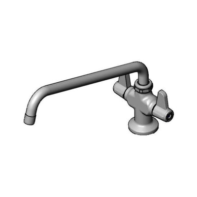 T&S Brass 5F-2SLX12-F15 Equip Single Hole Faucet - 1.5 GPM & 12" Nozzle