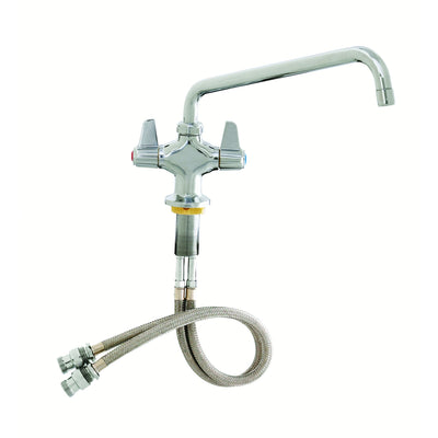 T&S Brass 5F-2SLX12V15 Equip Single Hole Faucet - 1.5 GPM VR