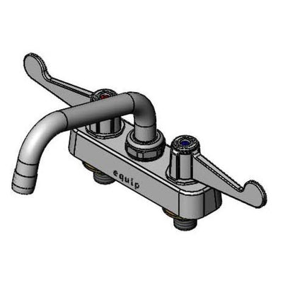T&S Brass 5F-4CWX06 Equip Workboard Faucet - Wrist Handles & 6" Nozzle