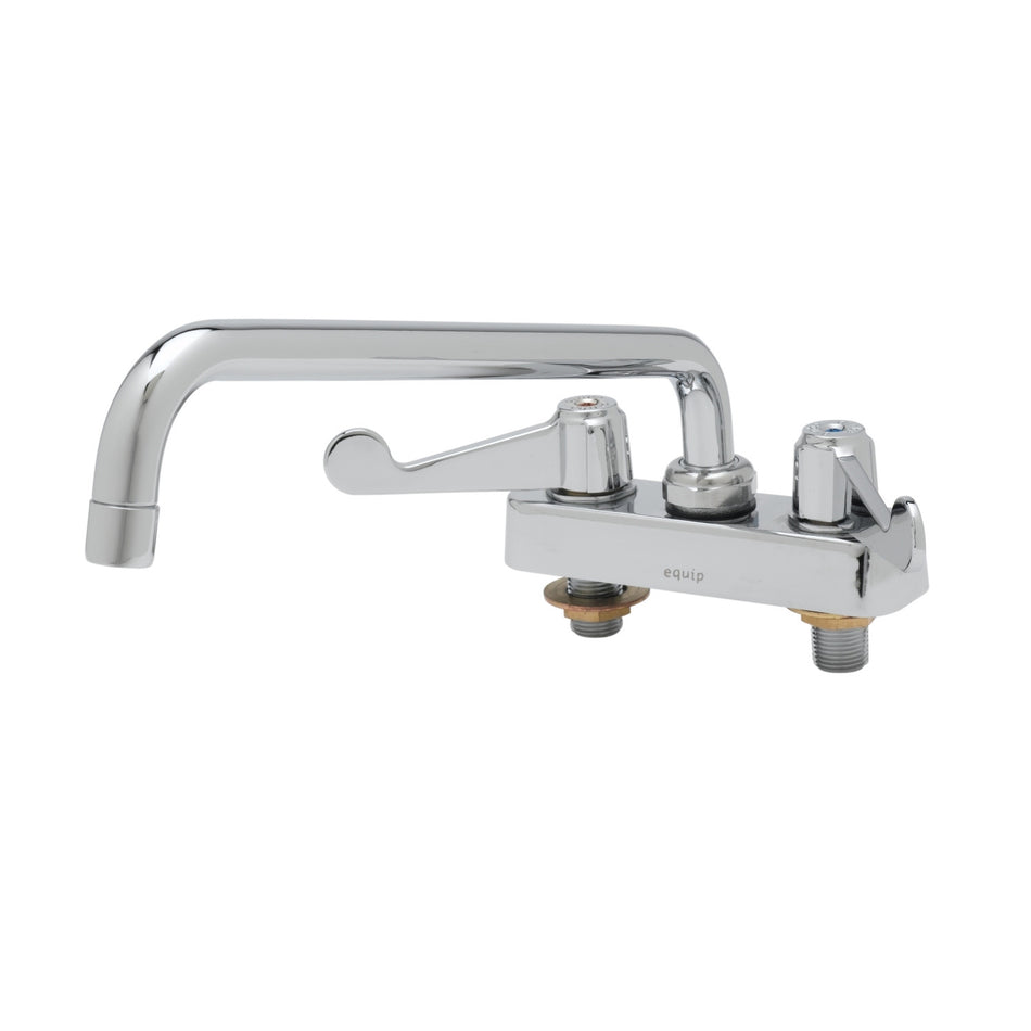 T&S Brass 5F-4CWX10 Equip Workboard Faucet - Wrist Handles & 10" Nozzle