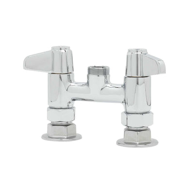 T&S Brass 5F-4DLS00 Equip Deck Mount Faucet Base - 4" Centers