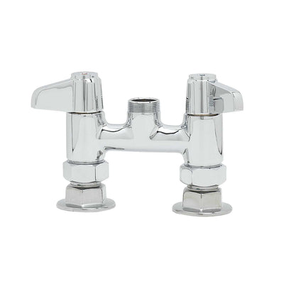 T&S Brass 5F-4DLX00 Equip Deck Mount Faucet Base - 4" Centers