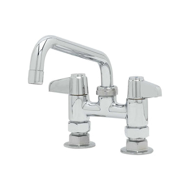 T&S Brass 5F-4DLX08 Equip Deck Mount Faucet - 8" Swing Nozzle