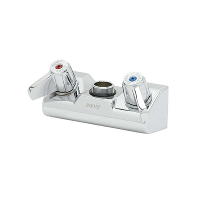 T&S Brass 5F-4WLX00 Equip Wall Mount Faucet Base - 4" Centers