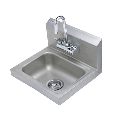 T&S Brass 5F-4WLX03-4W Hand Wash Sink Package - Drain Assembly