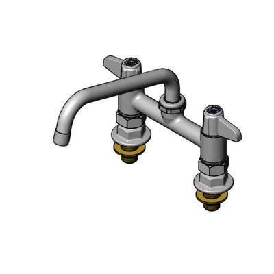 T&S Brass 5F-6DLS08-F15 Equip Deck Mount Faucet - 1.5 GPM & 8" Nozzle