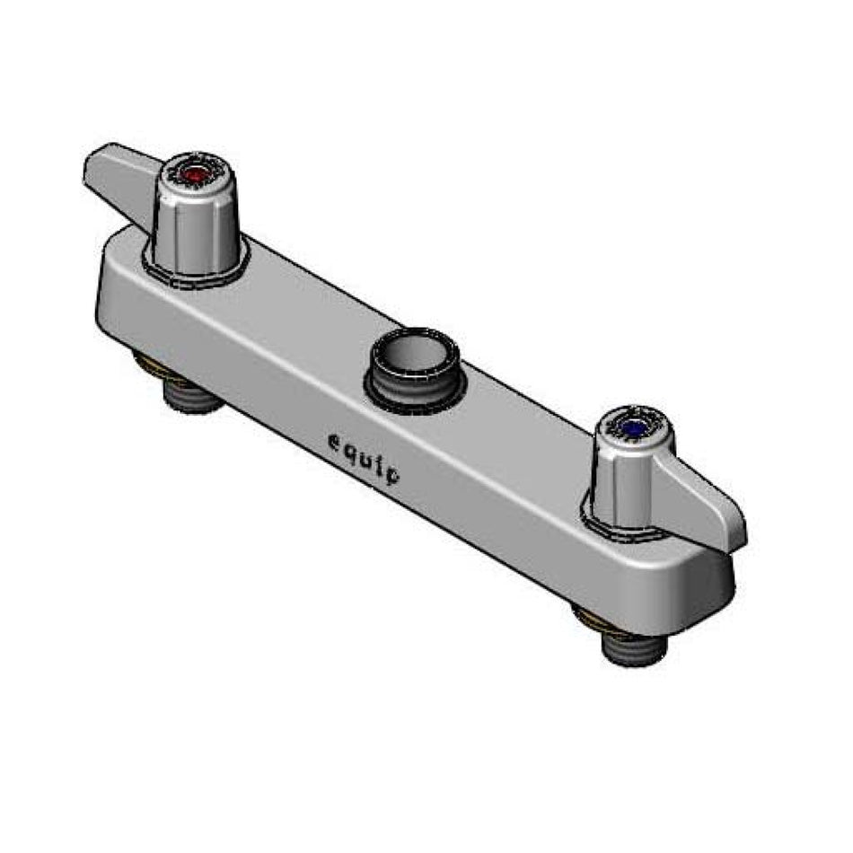 T&S Brass 5F-8CLX00 Equip Workboard Faucet Base - 8" Centers