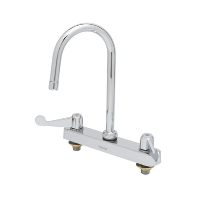 T&S Brass 5F-8CWX05 Equip Workboard Faucet - Gooseneck Spout