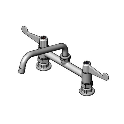 T&S Brass 5F-8DWS08-F15 Equip Deck Mount Faucet - 1.5 GPM & 8" Nozzle