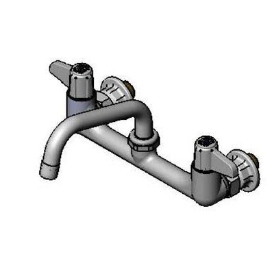 T&S Brass 5F-8WLB06 Equip Wall Faucet - 6" Nozzle & BSPP Inlets