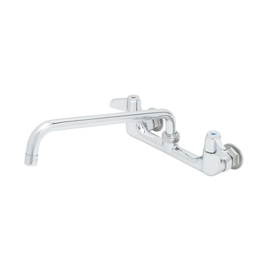 T&S Brass 5F-8WLB12 Equip Wall Faucet - 12" Nozzle & BSPP Inlets