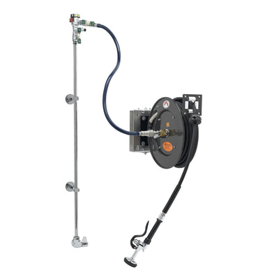 T&S Brass 5HR-232-01WE2 Hose Reel System - Single Temp w/ Wall Bracket