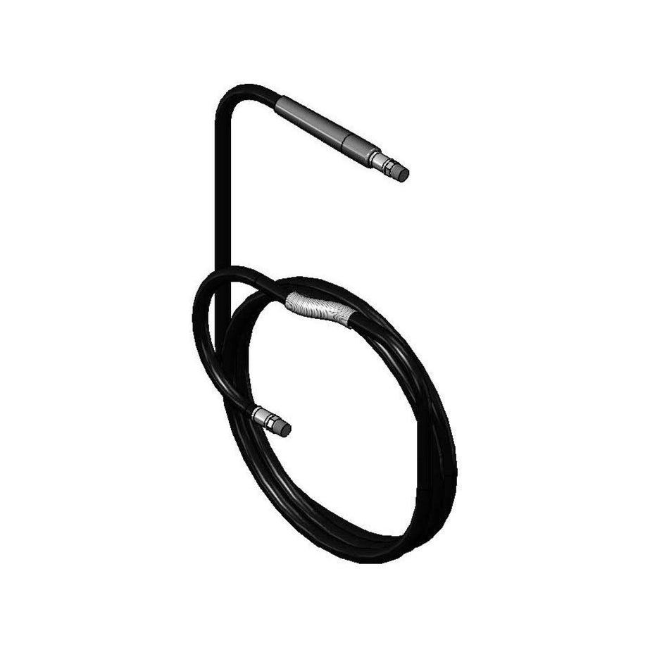 3/8" x 25' Equip Hose, Black, Medium Pressure REF: Equip 5HR-222 Hose Reels