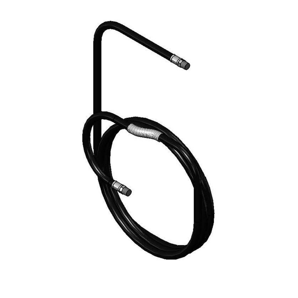 1/2" x 50' Equip Hose, Black, Medium Pressure REF: Equip 5HR-342 Hose Reels