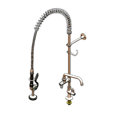 T&S Brass 5PR-1S08 Equip Pre-Rinse - Single Hole & 8" ADF