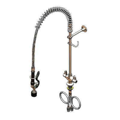 T&S Brass 5PR-2S00-C Equip Pre-Rinse - 1.2 GPM Valve & Single Hole