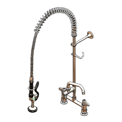 T&S Brass 5PR-8D06 Equip Pre-Rinse - 8" Deck Mount & 6" ADF