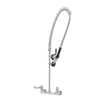 T&S Brass 5PR-8W00-C Equip Pre-Rinse - 1.2 GPM Valve & 8" Wall