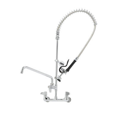 T&S Brass 5PR-8W14 Equip Pre-Rinse - 8" Wall & 14" ADF