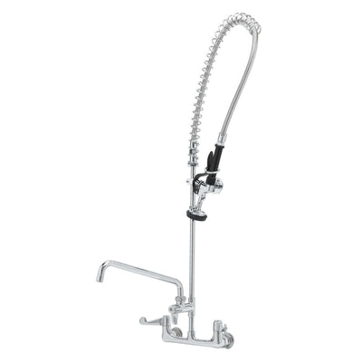 T&S Brass 5PR-8WWS12 Equip Pre-Rinse - Cerama & 12" ADF & Wrist Handles