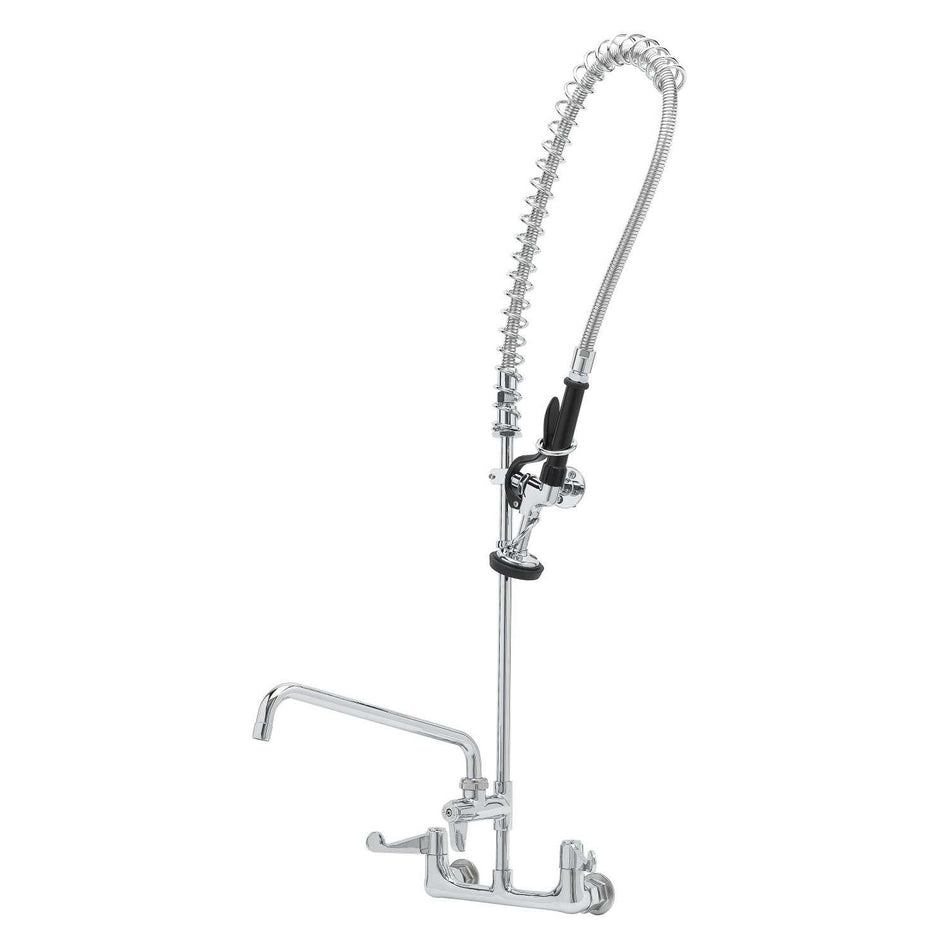 T&S Brass 5PR-8WWS12 Equip Pre-Rinse - Cerama & 12" ADF & Wrist Handles