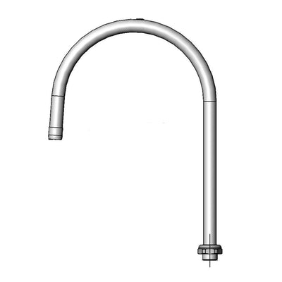 T&S Brass 5SP-09 Equip Swivel Gooseneck - 9" Spread