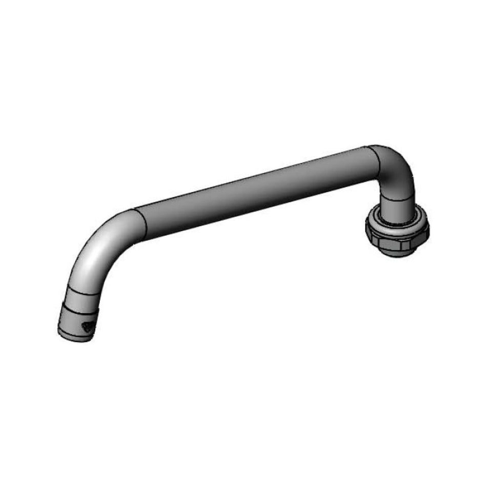 T&S Brass 5SP-10-F15 Equip Swing Nozzle - 10" w/ 1.5 GPM Aerator