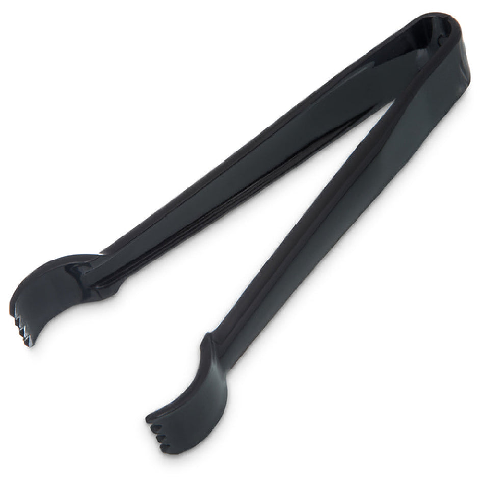 Carlisle 480603 6 Inch Pom Tongs Plastic Dishwasher Safe Black