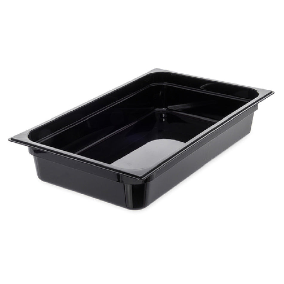 Carlisle 10201B03 21 Inch Quarts Food Pan Polycarbonate with Capacity Indicators