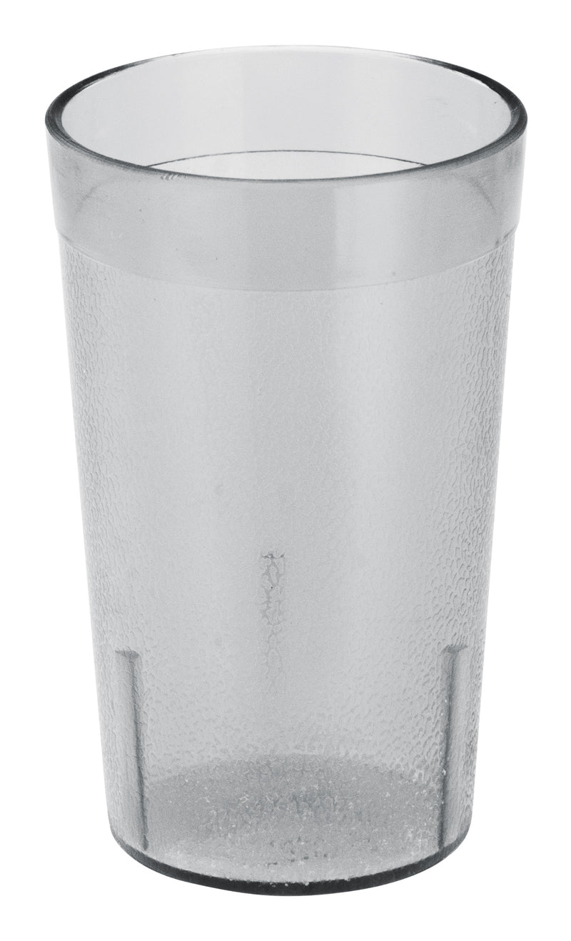 Winco PTP-05C 5 Oz Clear Pebbled Break-Resistant Plastic Tumbler
