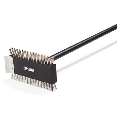Sparta 4029000 Broiler Master Brush - 30-1/2 Inch Stainless Steel Wire by Carlisle
