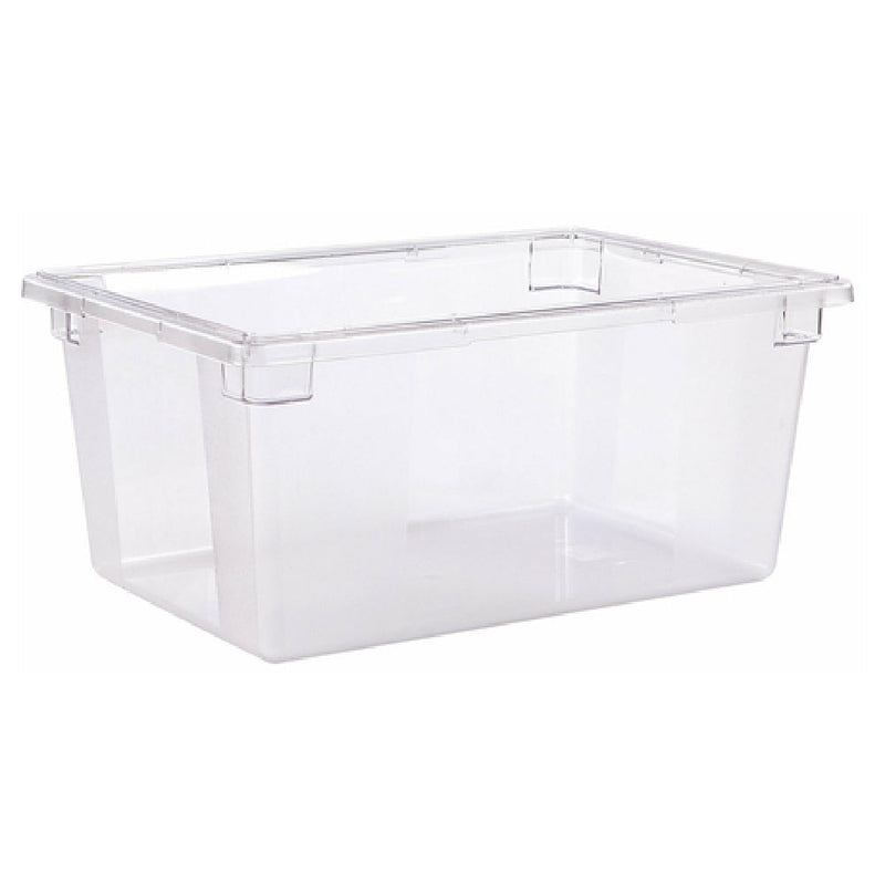 Carlisle 1062307 26 Inch 18 Inch Food Storage Box Clear Polycarbonate with Date Indicators