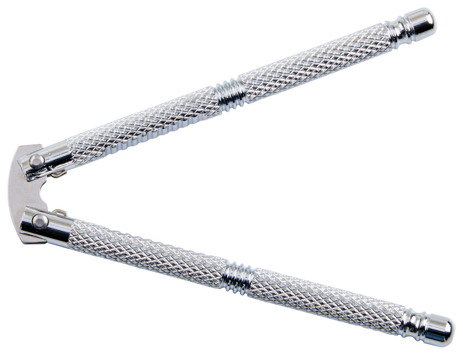 Winco LC-04 4-3/4 Inch Nut Cracker stainless steel with ergonomic design