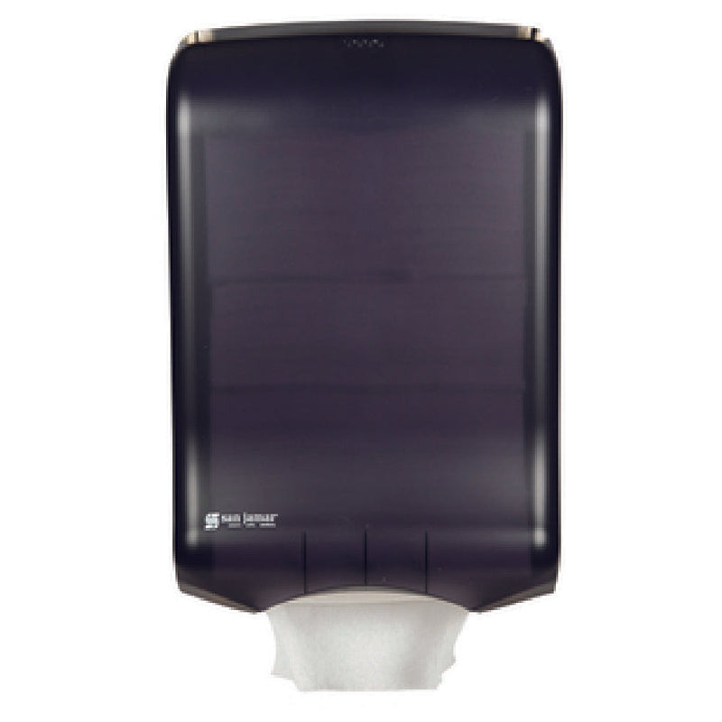 Carlisle T1700TBK 11-3/4 Inch Ultrafold Paper Towel Dispenser Manual Black