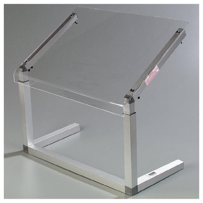 Carlisle 922407 24 Inch Portable Sneeze Guard Free-standing Acrylic Shield