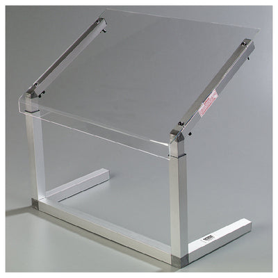Carlisle 922407 24 Inch Portable Sneeze Guard Free-standing Acrylic Shield
