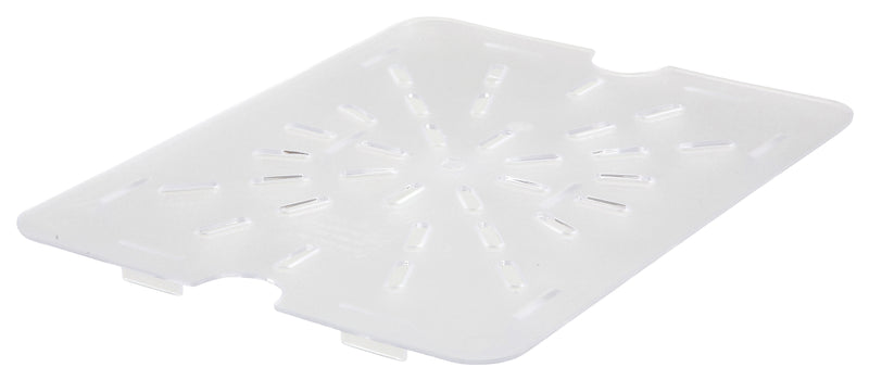 Winco SP72DS 10 Inch Polycarbonate Drain Shelf with NSF Certification
