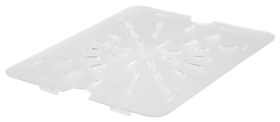 Winco SP72DS Polycarbonate Drain Shelf, Half-Size