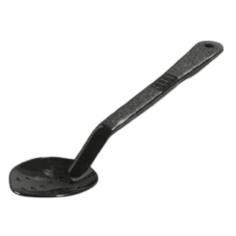 Carlisle 442603 13 Inch Perforated Serving Spoon Polysulfone Black