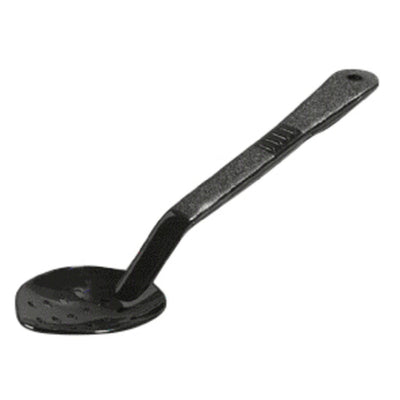 Carlisle 442603 13 Inch Perforated Serving Spoon Polysulfone Black